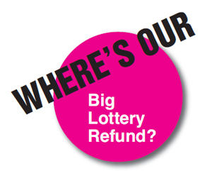 In 2007 the Government raided lottery revenues to help fund the 2012 Olympics.  Join the campaign to help ensure this money is refunded for good causes.