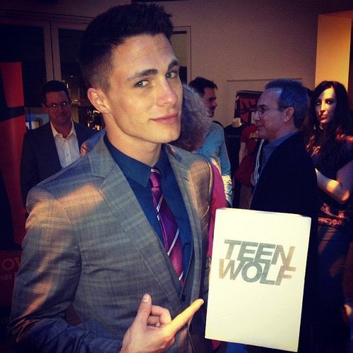 That guy on Teen wolf who's epically failing at becoming a wolf.