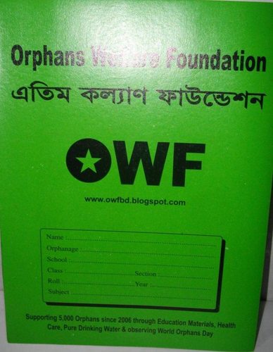 Orphans Welfare Foundation (OWF) is a govt. registered Charity organization established in 2006 to provide support to the Orphans at different orphanages.