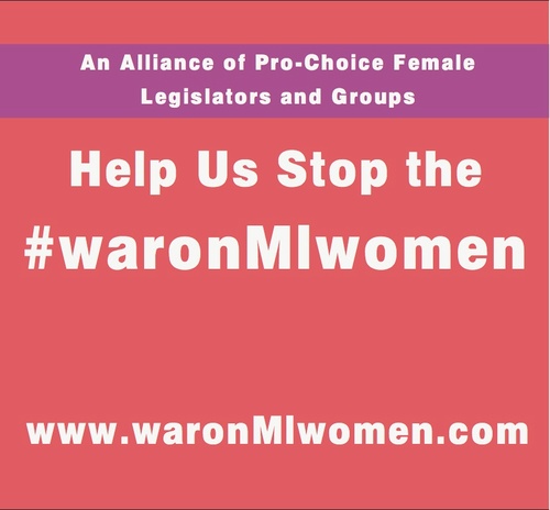 An alliance of pro-choice female legislators and groups dedicated to stopping the #waronmiwomen.