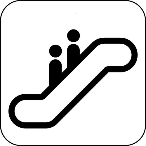 Qatar Escalators Company device consists of a motor-driven chain conveyor transport device for carrying people between floors http://t.co/x7i63Zy4