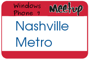 Windows Phone 7 Meetup for Nashville, TN Area!