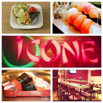 Venha conhecer o Icone Temaki e Sushi. Funcionamos na Av. Almirante Wandenkolk, 282 | (91) 3252. 0368