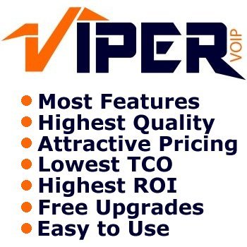 Viper VoIP™ is a fully scalable business Voice over IP (VoIP), digital PBX telephone system with enterprise features, HD quality and unprecedented value & ROI.