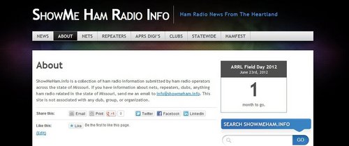 ShowMeHam's profile picture. The Official Twitter feed for http://t.co/Dul7G9lgAp, Missouri's Ham Radio news and information source.