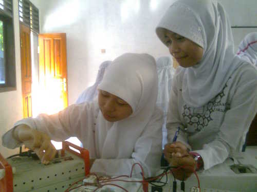 seiring kekuatan besar datang tanggungjawab besar :D