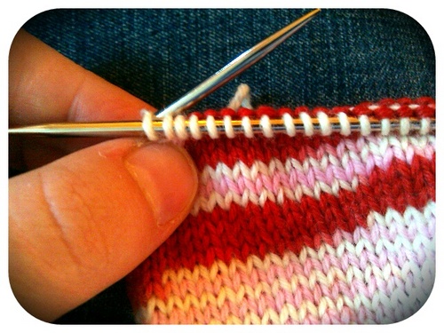 Busy mama of 4 that is seriously addicted to knitting. Are you on ravelry? Look me up! I'm sarababe2 (follow my other twitter account too :) @saraperdew)