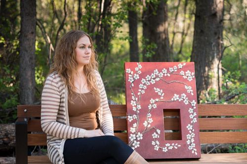 Artist working in acrylic on canvas to create one-of-a-kind original artwork - specializing in Pet Portraits & custom pieces.