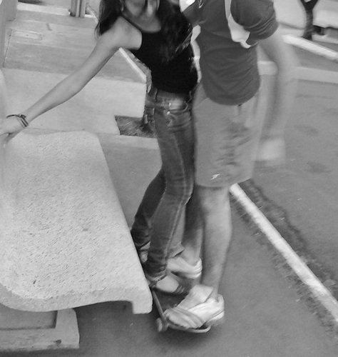 bio fugiu com a bia :c
