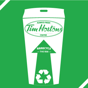RecycleTheRim's profile picture. A project meant to engage Tim Hortons and its customers in conversations about cups.
Don’t toss your Tims, Recycle the Rim!