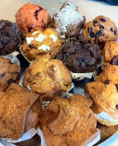 We make the best muffins in Iceland (and by Iceland, we mean the world)! Also omelettes for breakfast, light lunch, soups and great Italian Coffee!