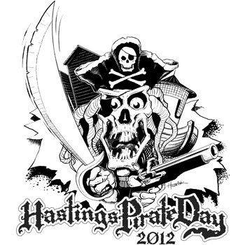 Sunday 21st July 2013 is the date for this year's Hastings Pirate Day