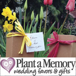 eco freak - guide to green weddings with unique, personalized eco favors for weddings & special events : tree seedlings, flower bulbs, seed favors
