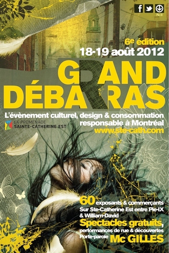Le plus grand événement culturel, design & consommation responsable en extérieur à Mtl. #HoMa sur @ste_cath #GD2012 Prochaine édition août 2013.