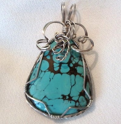 Rockhound turned jeweler.  So many fantastic stones given us by our Creator.  I just love doing wire wrapping because you can enjoy the beauty.