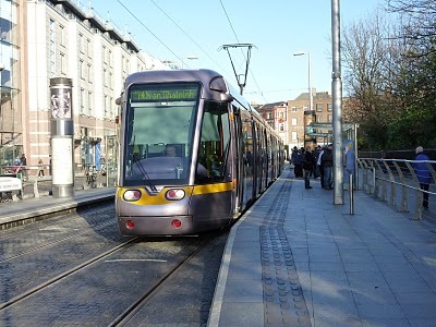 I'm a friendly little #Luas that travels all around #Dublin. I'll ring my bell #tingting when I'm coming so watch out! Only affiliated with my driver. 🚉🚉🛤️