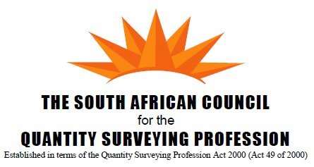 Established in terms of the Quantity Surveying Profession Act 2000 (Act 49 of 2000)