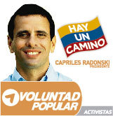 Apoyemos a Henrique Capriles Votando por la SEGURIDAD - Vota en la tarjeta de Voluntad Popular