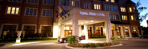 The Royal Park Hotel is a classic boutique Detroit area hotel in Rochester, Michigan.  The Royal Park Hotel is a AAA Four Diamond Award property!