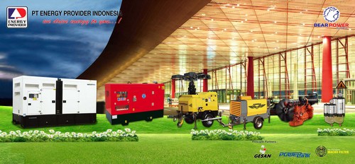 Design-Supply-Installation, Service and Rental unit diesel generating set powered by MTU, Volvo, Lister Petter & Kubota