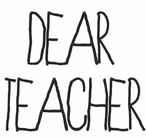 an ongoing mailart project offering people the opportunity to express feelings which often go unsaid between students and their teachers