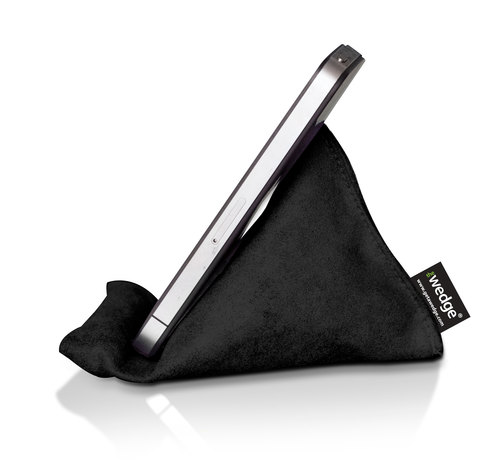 Maker of The Wedge®, a cushy, beanbag-inspired stand designed to hold smartphones at an ideal angle for viewing and using on uneven or unsteady surfaces.