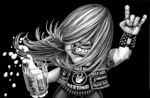 ironwarlock666's profile picture. Rock hard Rock heavy