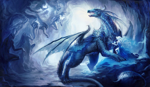 A Nobel water dragon. Alieen is brave and strong. Her owner is @LostForOnce. She will proctect her  owner with her own life... {RP} {Eragon Role Play}