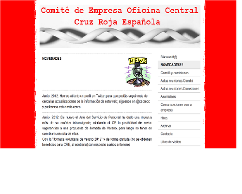 cecreoc's profile picture. Perfil  del Comité de Empresa de Cruz Roja Española en la Oficina Central #CECREOC