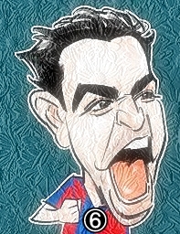 Hola soy xavi soy mediocentro soy buenisimo actualmente juego en el F.C Barcelona Pero ahora estoy con mi selección jugando la eurocopa que la vamos a ganar.