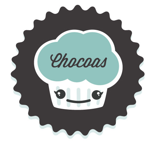 Chocoas (food, desing & party love) es un blog donde pretendo juntar mi profesión (diseño gráfico) con mis aficiones: preparar fiestas en casa y cocinar.
