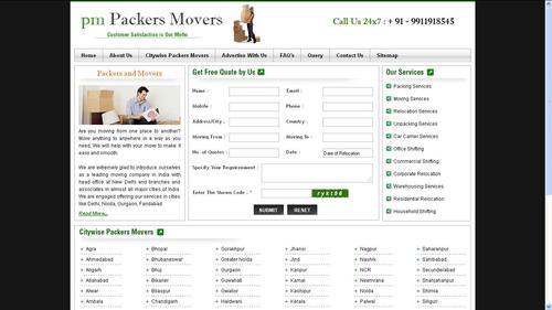 PackersMovers.Ws offers all type of Relocation Services in all over India such as Packing Moving, Loading and Unloading, Household Shifting, Business Relocation
