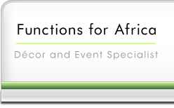 Function4Africa's profile picture. One of Durban's most sought after decor and events companies