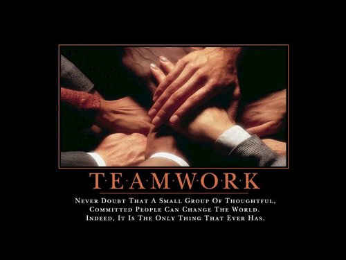 it's about teamwork quotes !