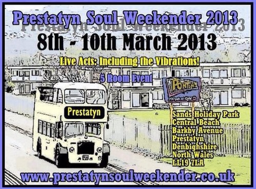 Northern Soul Weekenders in Prestatyn, Whitby, Blackpool & Costa Del Soul(Benalmadena)