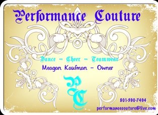 PerformanceCout's profile picture. Dance, cheer, teamwear, and apparel. Store hours Mon-Fri: 10-6 Saturday: 10-5. 801-390-6952