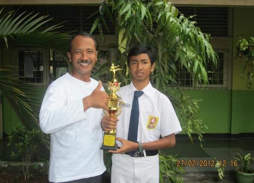 Karate athletes
Ever Champion 1 O2SN Koja district level
Champion Level 1 O2SN North Jakarta
Champion Level 2 O2SN Jakarta