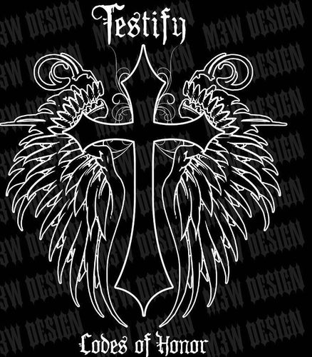 Testify101's profile picture. Testify is a metal/hard rock band that is based from Coolidge N.M. They have released thier album, Codes of Honor early 2012. All songs are originals as well
