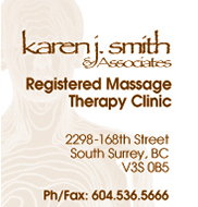 karenjsmithrmt's profile picture. Registered Massage Therapy Clinic in South Surrey, BC,