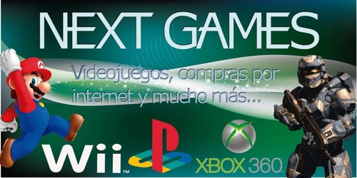NextGames's profile picture. Todo en Videojuegos 
Compras por Internet