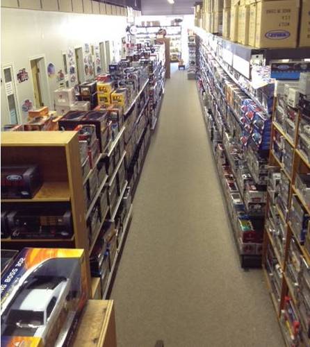 Visit us on line or in person. You will be amazed at our selection, over 3500 sq ft full of die cast and automotive memorabilia.