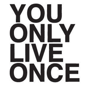 Dit account volgen... #YOLO #YouOnlyLiveOnce