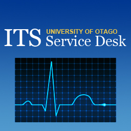 Keep up to date with University of Otago ITS Service notices.