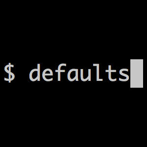 OS X customizations using the `defaults` command. You may need to log out of your OS X account and back in after running these commands. Tweets by @mathias.