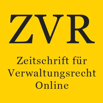 ZVR_Online's profile picture. Aktuelle Beiträge, Entscheidungen, Hinweise der Zeitschrift für Verwaltungsrecht Online.