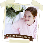 Founder/Owner of Austin Sugarworks...sweeten your day! 
Hot beverage lover and mama. Feisty redhead. Friend of 80s music, old Motown tunes and anything French.