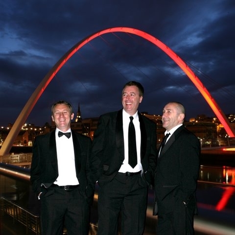 3tones are a vocal swing trio based in the North East of England .