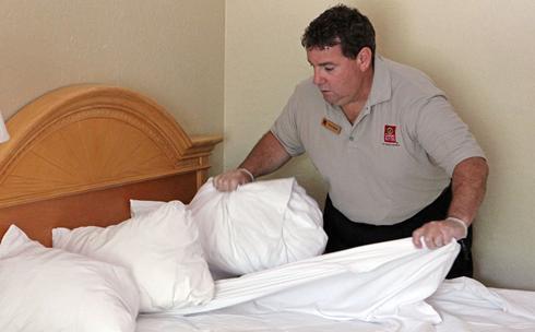 Motherfucking Leader of one of the best motherfucking Iconic brands in America, Choice Fucking Hotels.