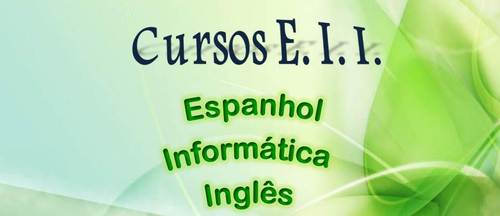 Cursos de Informática, Espanhol e Inglês