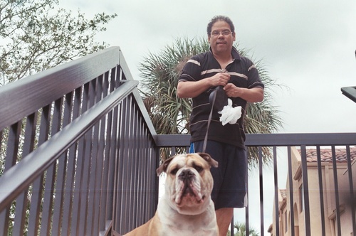 I am George and I am knows as VJDJ.  I live with my family and work 40 hrs a week.